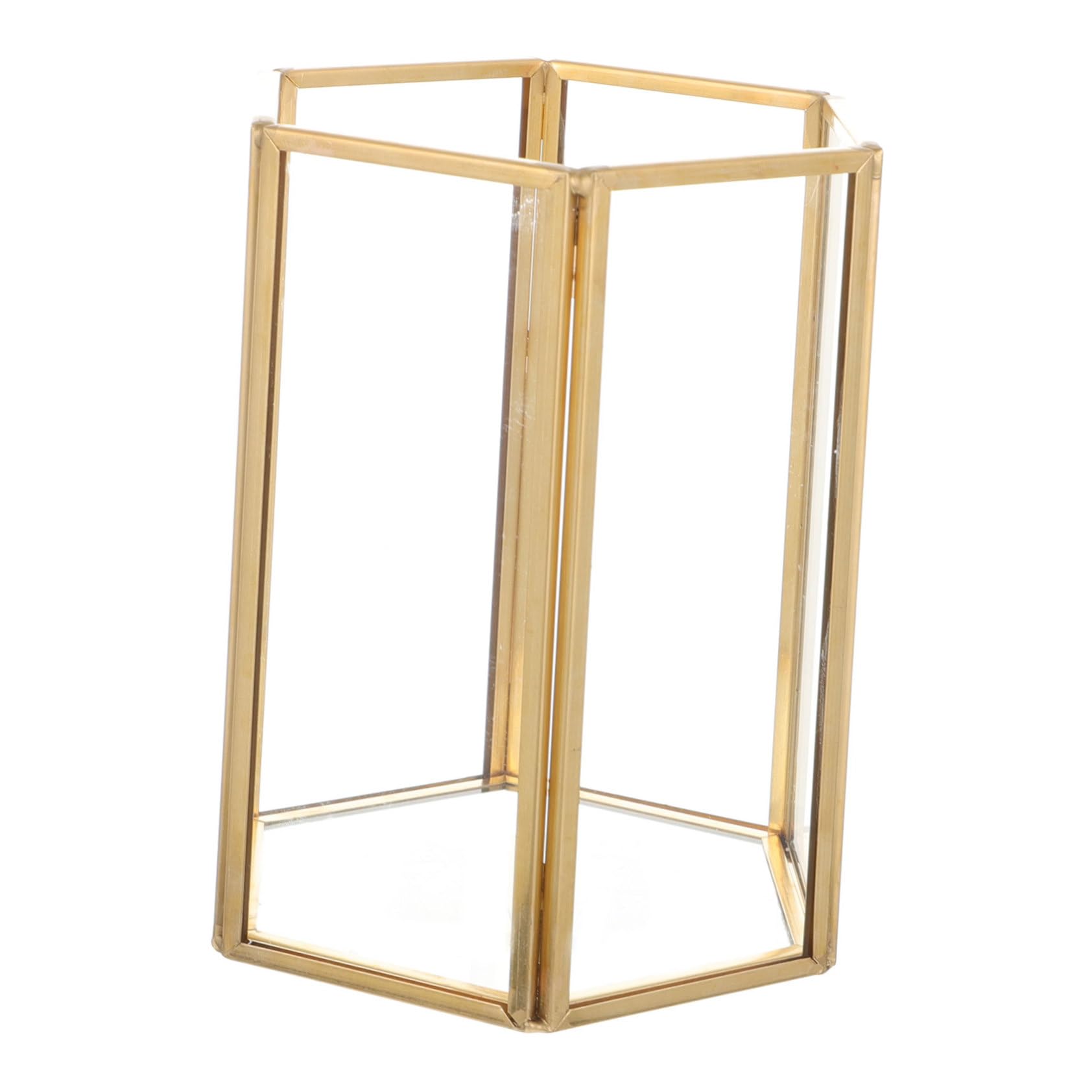 Porta Pennelli Da Trucco in Acrilico Trasparente Organizzatore Di Pennelli Cosmetici Ampia Capacità Da Scrivania Per Uso Domestico e Regalo Elegante