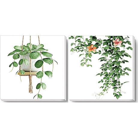 TINDAY Paint by Number Framed DIY Canvas Painting for Adults