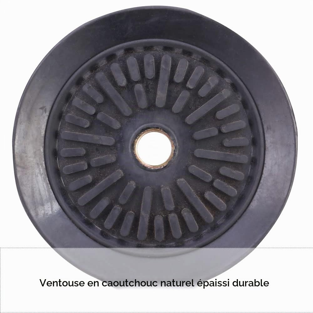 YYCKE Extracteur de Bosses pneumatique amélioré pour réparation de carrosserie de Voiture - 3 pièces - Ventouse - Marteau Coulissant - Outil à Main