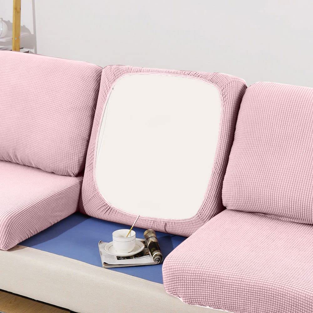 BOLUXIU Sofa Seat Cushion Cover - Elastic Stretch, Multiple Colors, Suitable for All Sofas