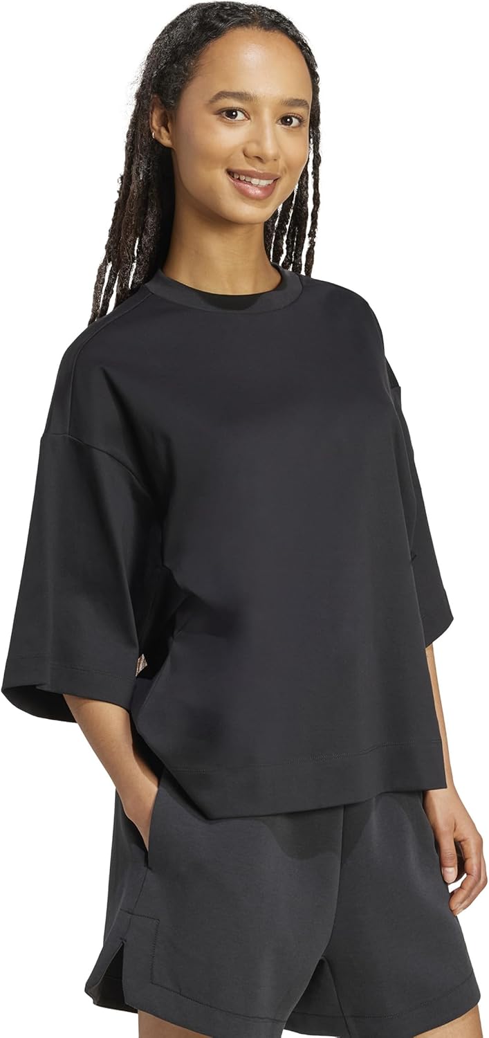 Adidas Womens All Szn Soft Lux Loose T-Shirt - Image 3