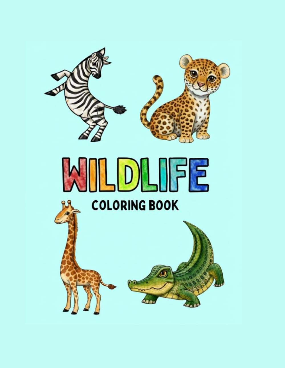 WILDLIFE: coloring book
