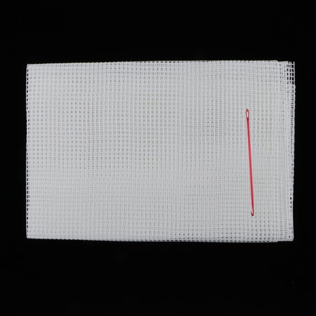 Latch Hook Kits for DIY Embroidery Rug Making, Handcrafted Carpet Supplies for Home Textile, 40x60 Inch Blank Canvas with Crochet Hook, Easy to Use for Adults and Children