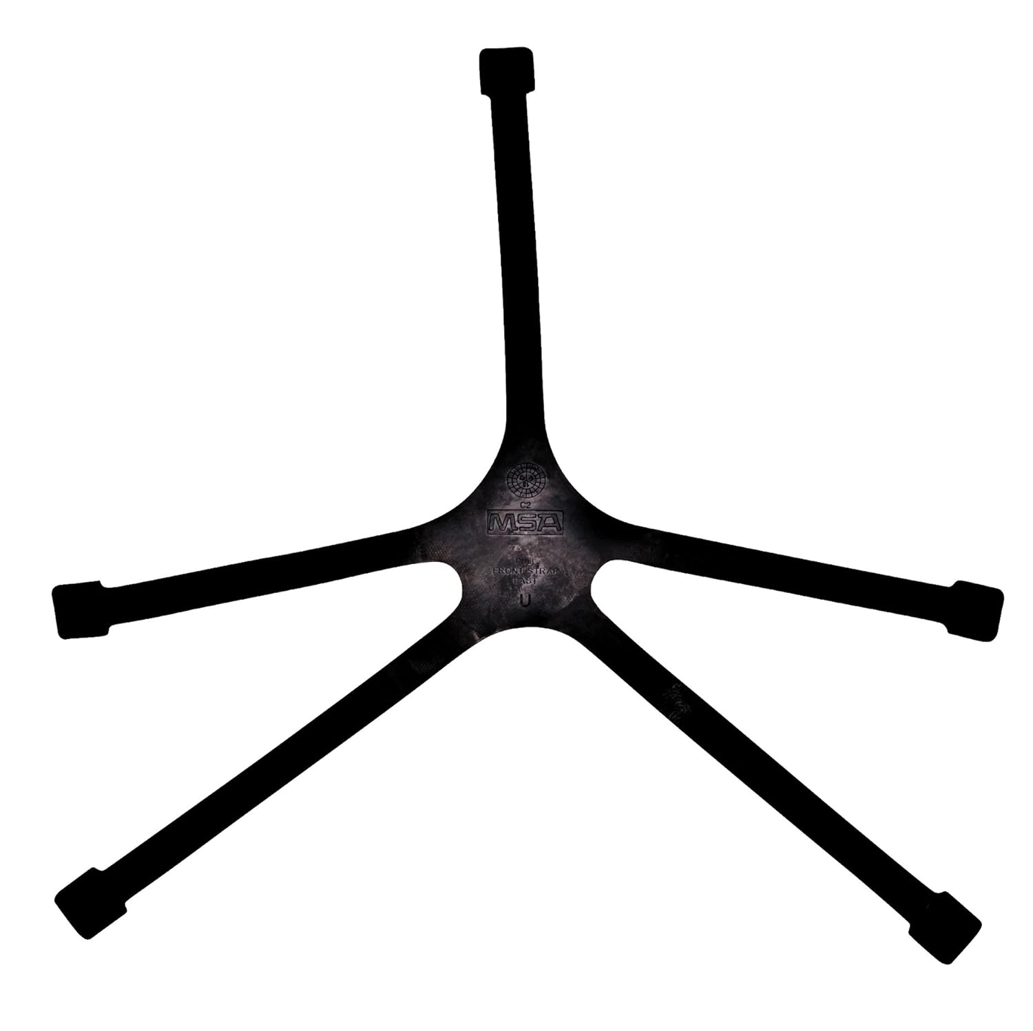 MSA 458173 Heavy Duty Replacement Head Harness for Ultra-Vue and Ultra-Twin Full Facepiece Respirator, Non-NFPA, Color, Black