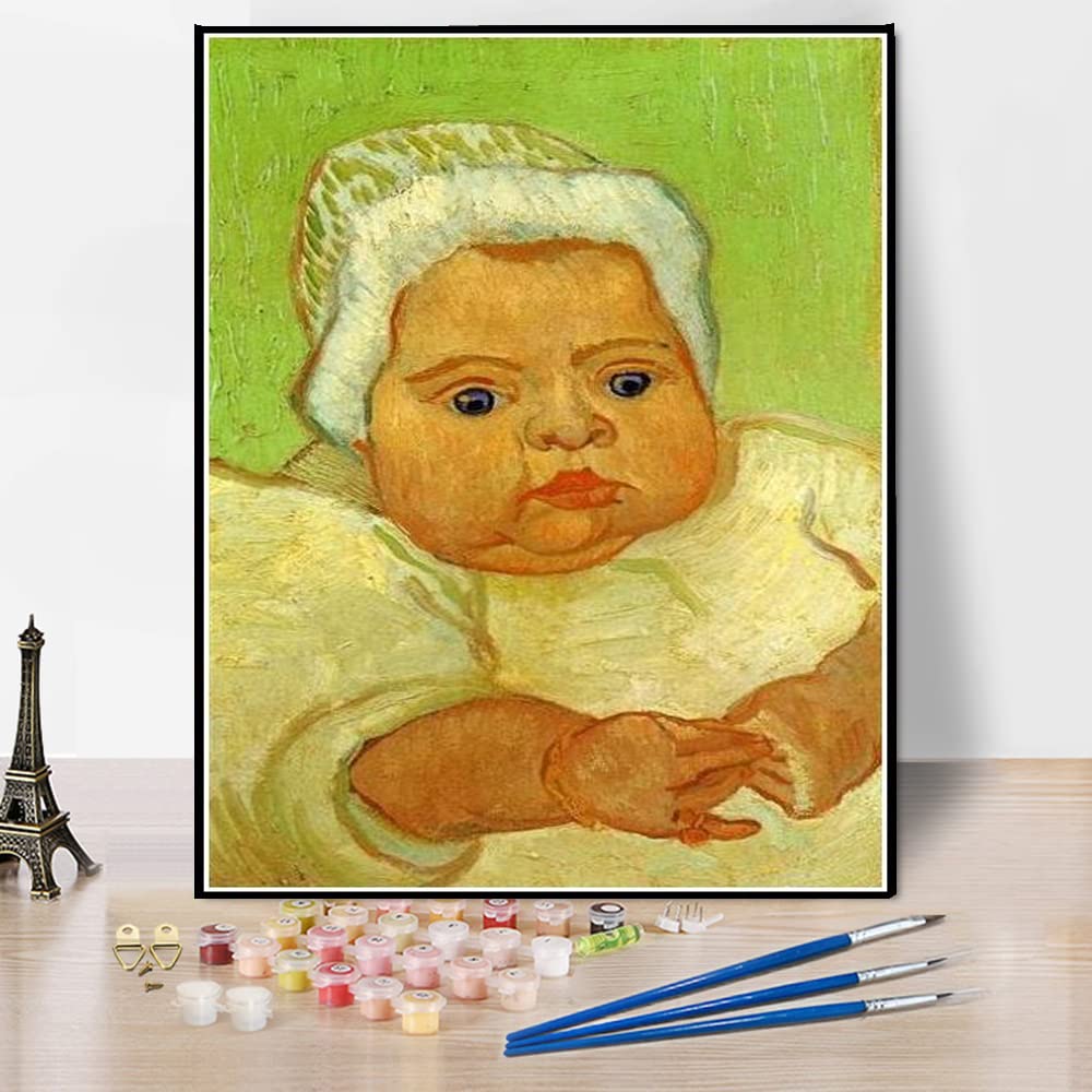 Amazon.co.jp: DIY絵画 フィンセント・ファン・ゴッホの絵画 赤ちゃん