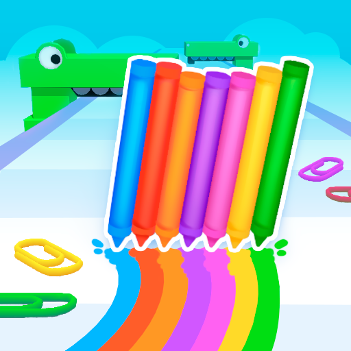 Speedy Pencils 3D – Draw Colorful Art Collect Special Pencils, Creative 3D Puzzle Adventure with Silly Obstacles and Playful Levels