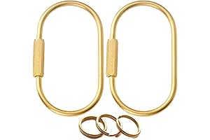 Personalized Gold Keyring