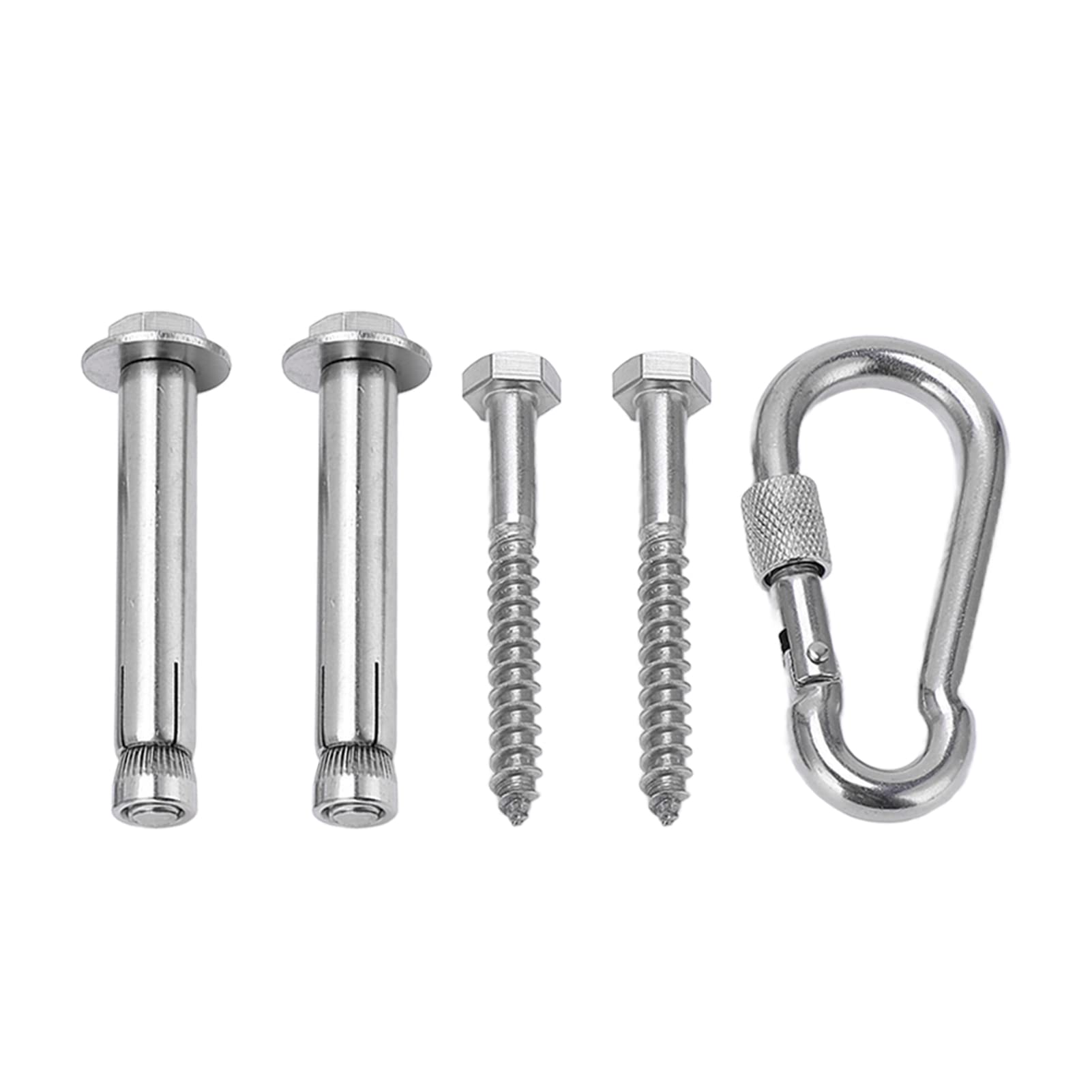 Gancho de columpio colgante de acero inoxidable, placa fija de Metal, accesorios de gancho fijo para hamaca