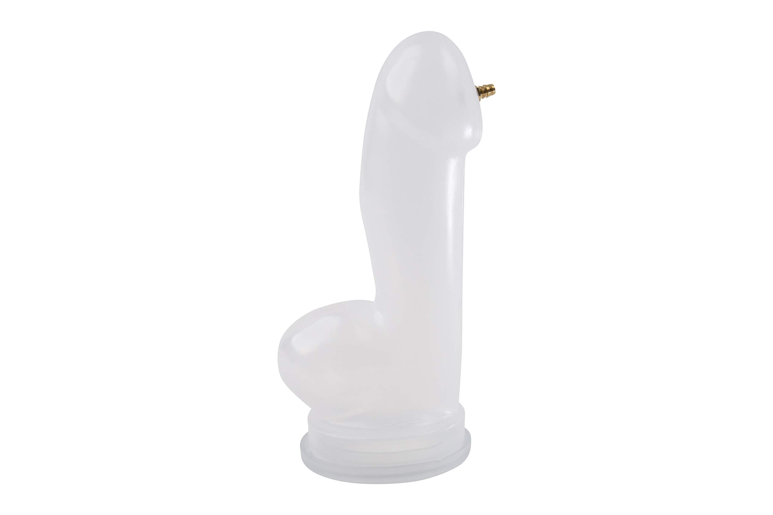 Fröhle SP010 Cilindro de Pene Realista XL, Transparente 180 g