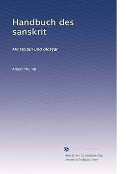 Amazon.com: Handbuch des sanskrit: Mit texten und glossar