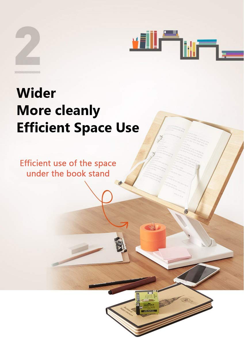 Amazon | アイレベル読書台 高低調整可能 Eye Level Book Stand 書見台 