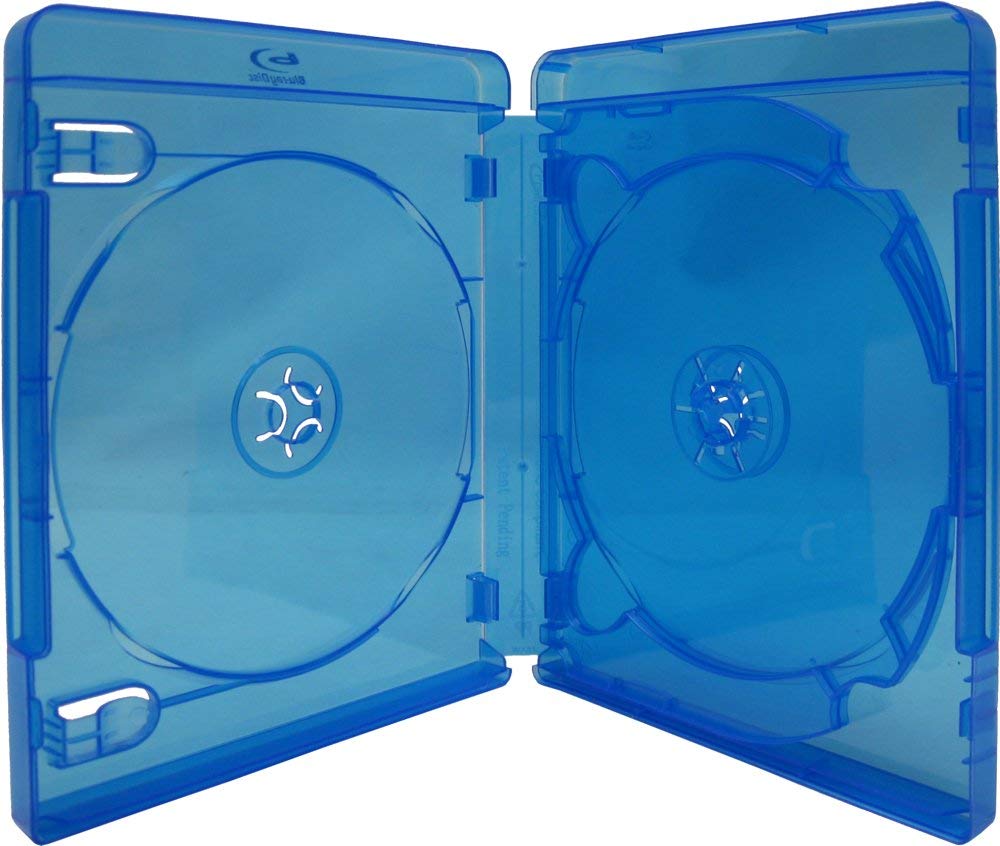 Amazon.com: (30) Empty 21 mm Thick Quad Blue Replacement Boxes