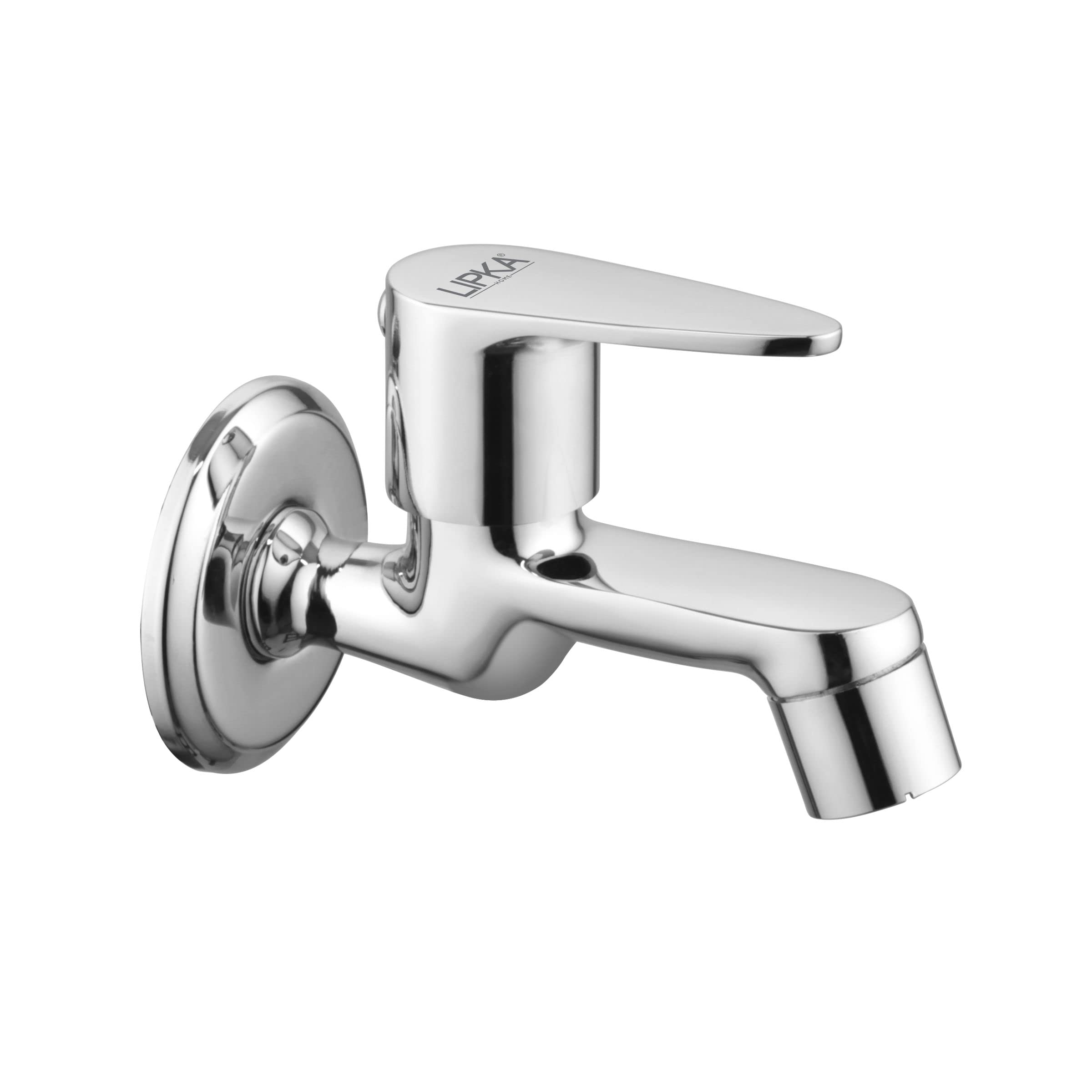 LIPKA Lava Bib Cock Brass Faucet with Flange | Chrome Finish Faucet/Tap for Bathroom and Washing Area (B0BXXDJN2J) Amazon Price History, Amazon Price Tracker