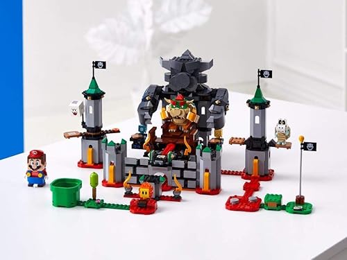 Miniatura 5 de LEGO 71369 Juego de expansión de Super Mario Bowser’s Castle Boss Battle, kit de construcción; juguete coleccionable para niños para personalizar su