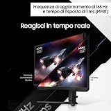 Samsung ODYSSEY G5 G51C 32'' 165Hz -1ms, Dalle VA, Résolution QHD 2,560 x 1,440, 3000 : 1, HDR10, AMD FreeSync Premium Pro, Display Port, USB & Pied Ajustable, HDMI - 6