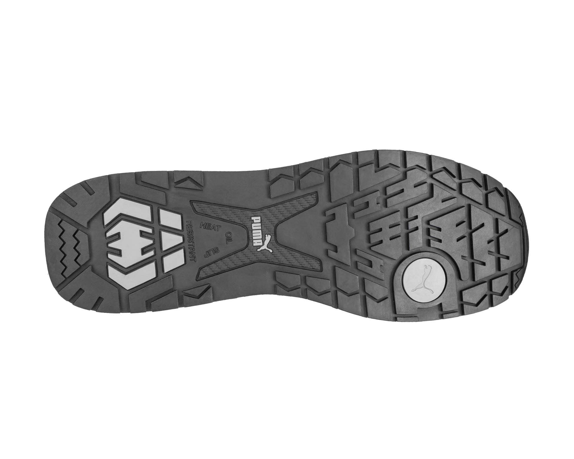 PUMA Safety Elevate Knit Low Scarpa da Lavoro Scarpa di Sicurezza Antinfortunistica S1P ESD HRO SRC Puntale in Fibra di Vetro Antiscivolo Senza Metallo Uomo