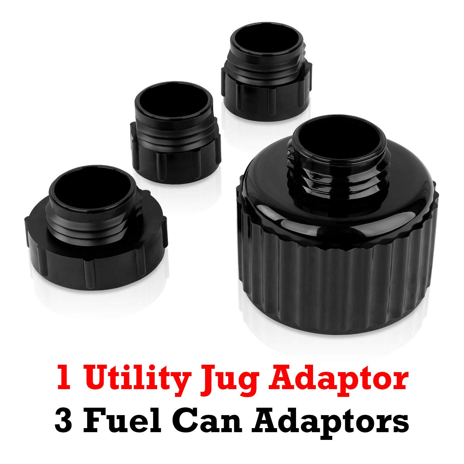 2PK of TERA PUMP TRFA01XL Racing Fuel Transfer Pump with Various Gas Can Fittings including