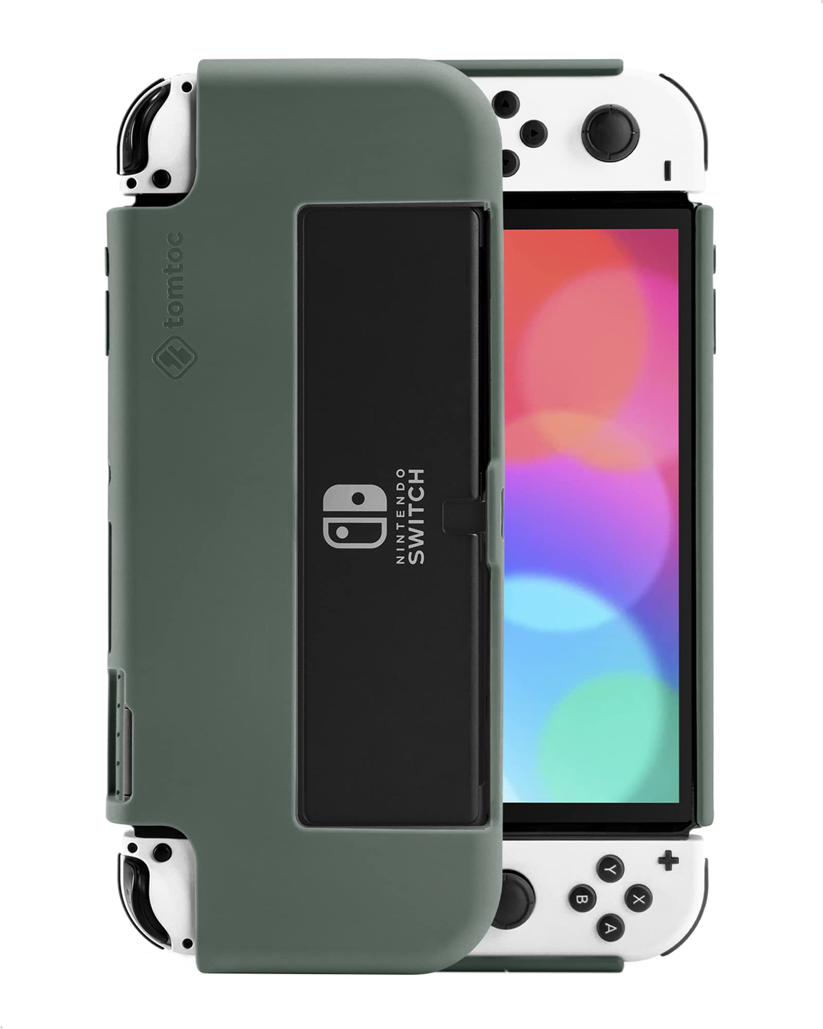 Amazon.co.jp: Nintendo Switch 有機ELモデル対応 tomtoc グリップ 