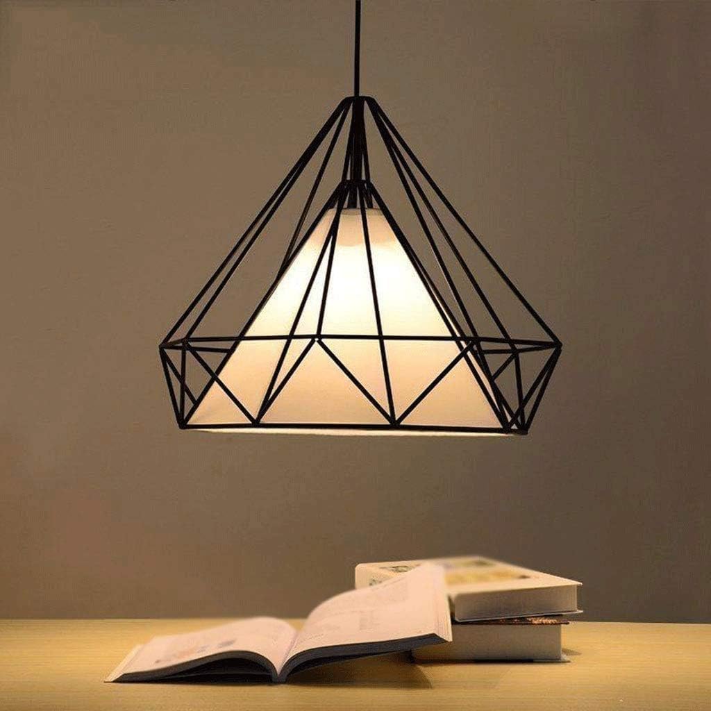 Chlier Modern Adjustable Black Wrought Iron Chlier - Ele Metal Lighting Fixture for Home, Dining Room, or Living Room Decor