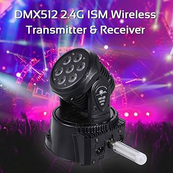 Amazon.co.jp: DMXレシーバー, DMX512 2.4G ISMワイヤレス