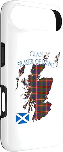 Vista 71 de Funda para iPhone 11 Pro Max Fraser of Lovat Scottish Clan Tartan Scotland