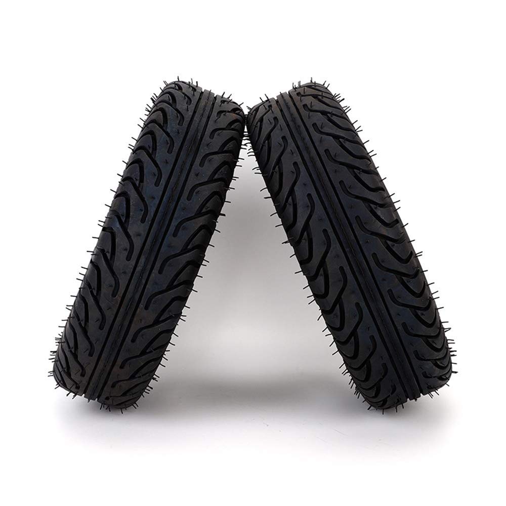 Pneumatici per Scooter elettrici, 4.00-5 Pneumatici Interni ed Esterni gonfiabili, Antiscivolo allargati e Resistenti all'Usura, Adatti per la Sostituzione di Pneumatici per Auto/Scooter Anziani,