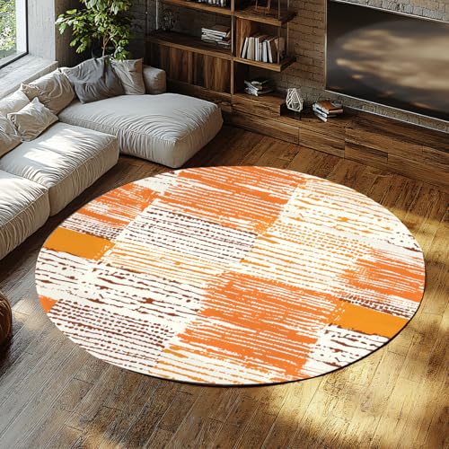Tapis antidérapant lavable de 80cm résistant aux taches du salon - 2