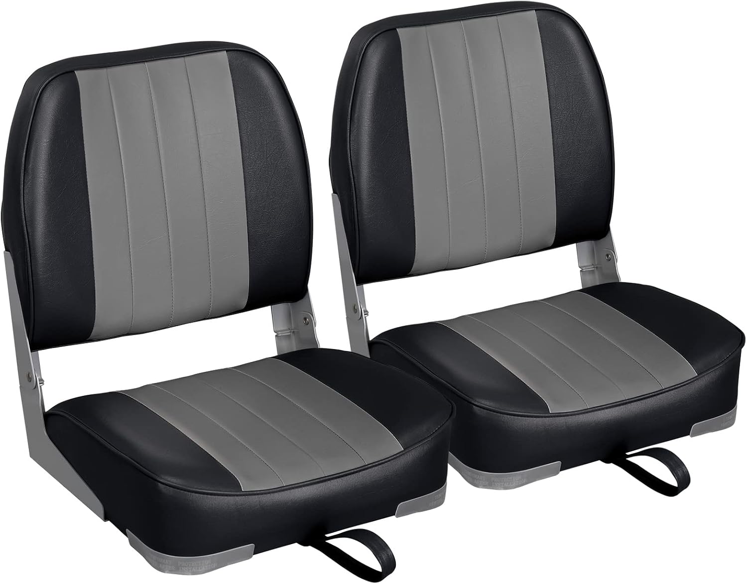 Leader Accessories A Pair of New Low Back Folding Boat Seats(2 seats)
