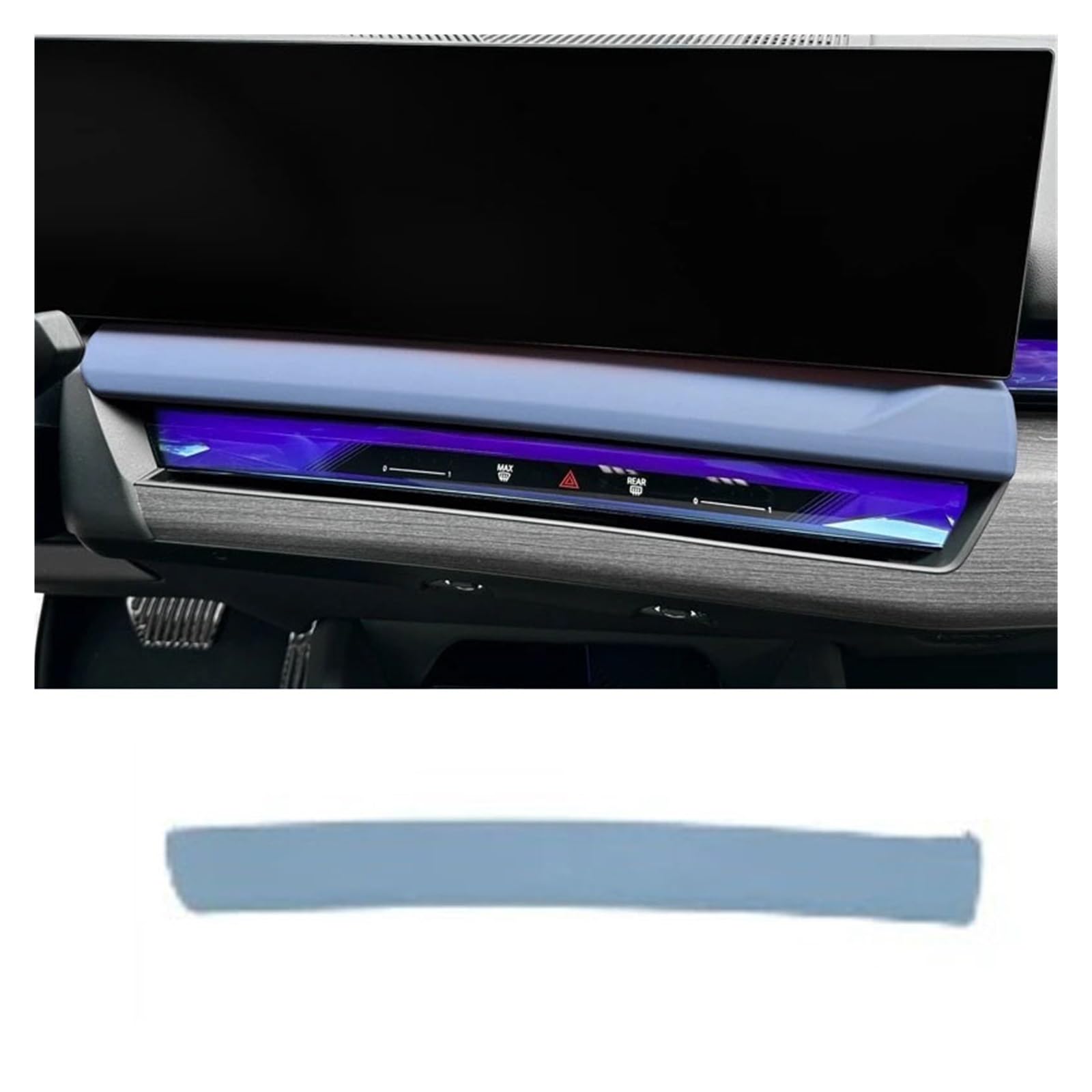 WEZGHYUXP Compatible With BMW 5 Series G60 2024ABS carbon fiber