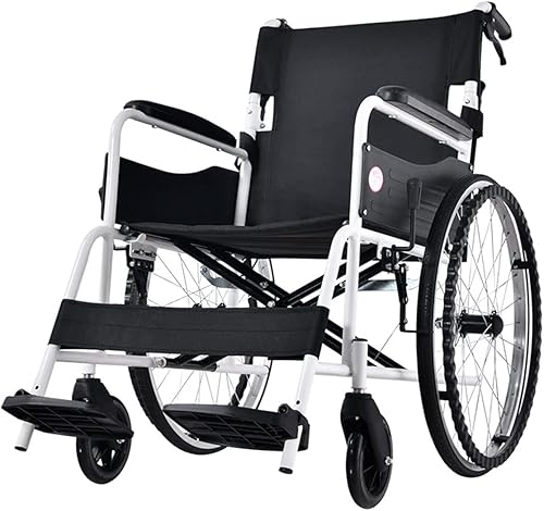 Silla de ruedas para oficina en casa Silla ultraligera para visitantes TEANsportation con reposabrazos giratorios y reposapiés oscilantes