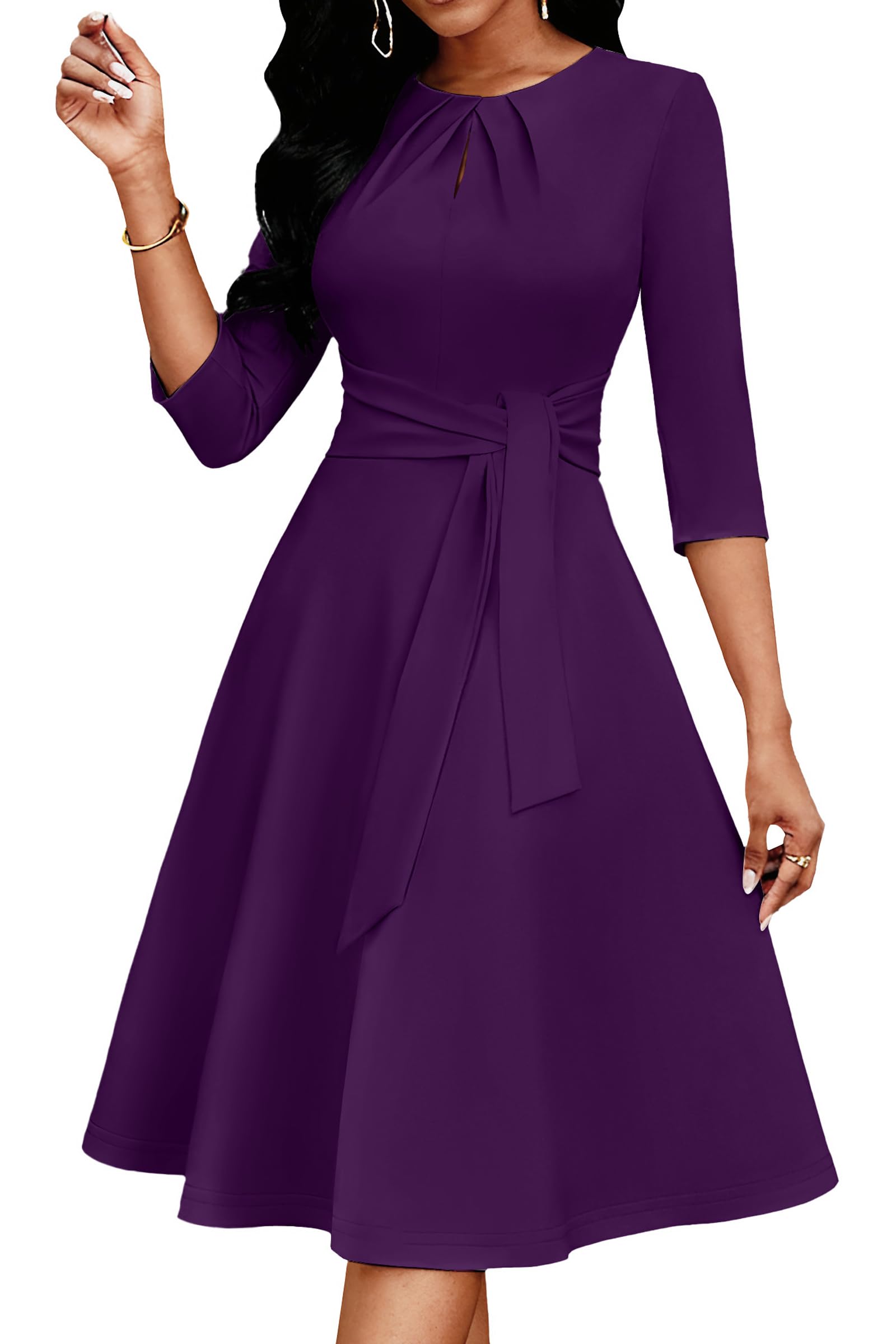 semi formal dresses for work party Marsela Lace Bodice Gown | Brown | Debs & Prom main image 0
