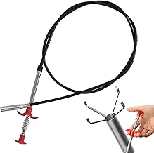 fogman Pipe Cleaner, Wire, Clog, Clean, Grab, Pickup, Magic Hand, Long, 9.8 ft (3 m)