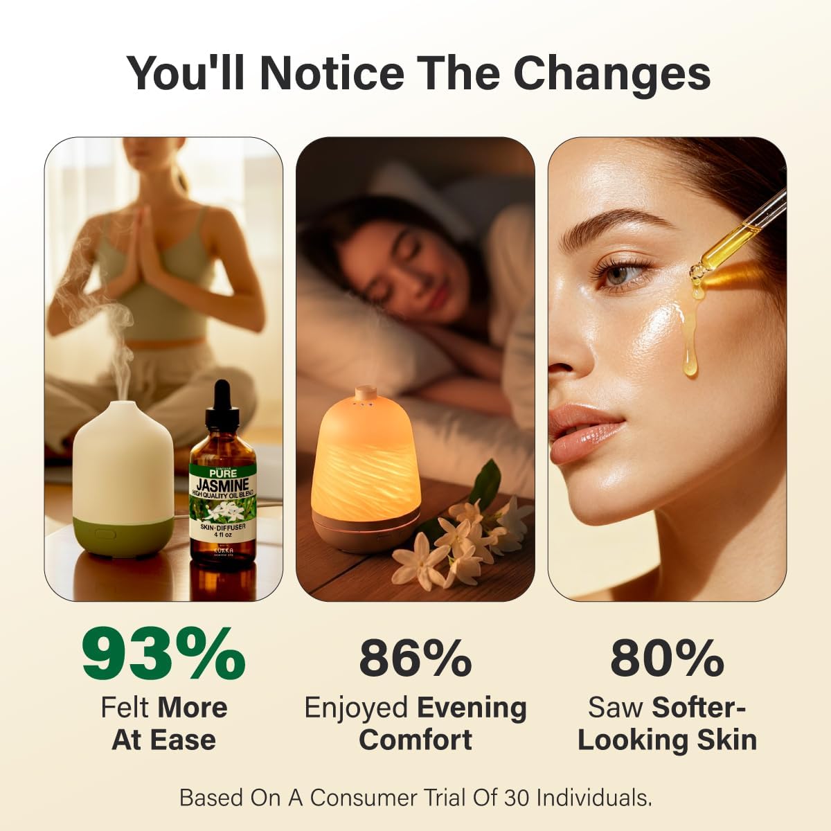 KUKKA Jasmine Essential Oils - 4 Fl Oz - for Hair, Skin, Diffuser, Aromatherapy & DIY Soap Making Scent - Image 4