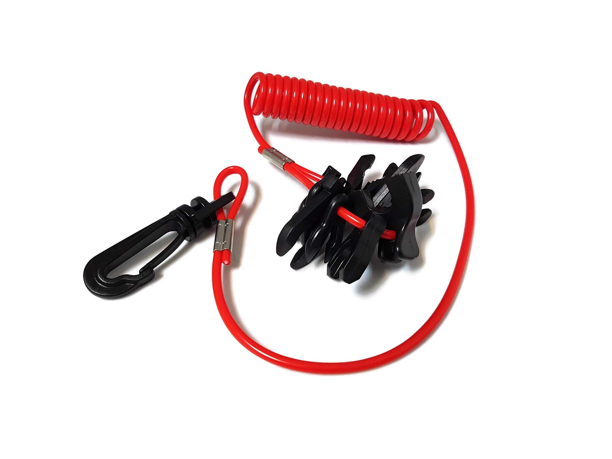 ITACOBoat Marine Kill Stop Switch 10 Keys with Lanyard for Honda Yamaha Johnson Evinrude OMC Mercury Yamaha Honda Outboard Engine