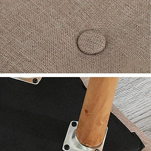 Tabouret canapé vert en bois massif robuste résistant pour petit salon