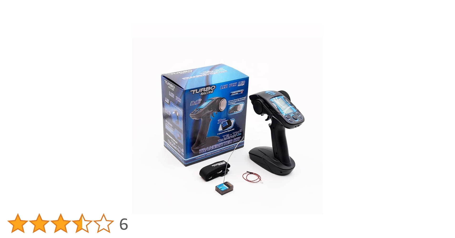 Amazon | Turbo Racing A82 2.4G 7CH RCカー用送信機セット 技適