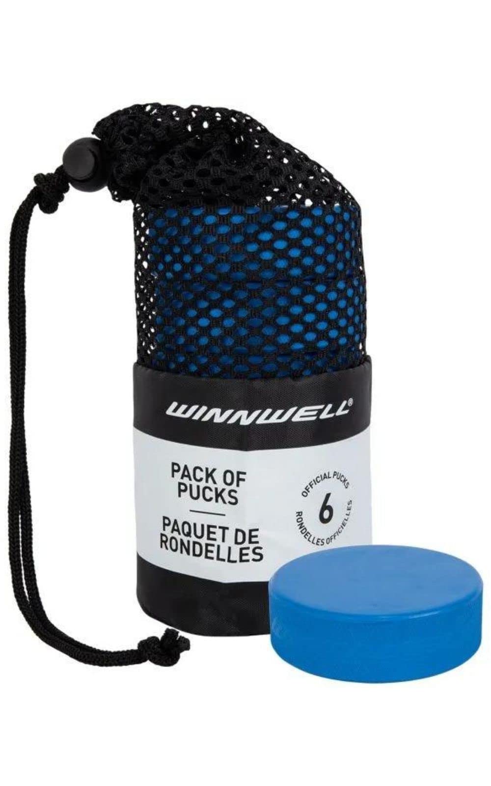 Buy Winnwell Youth Ice Hockey Pucks Kids Lightweight Blue 4oz