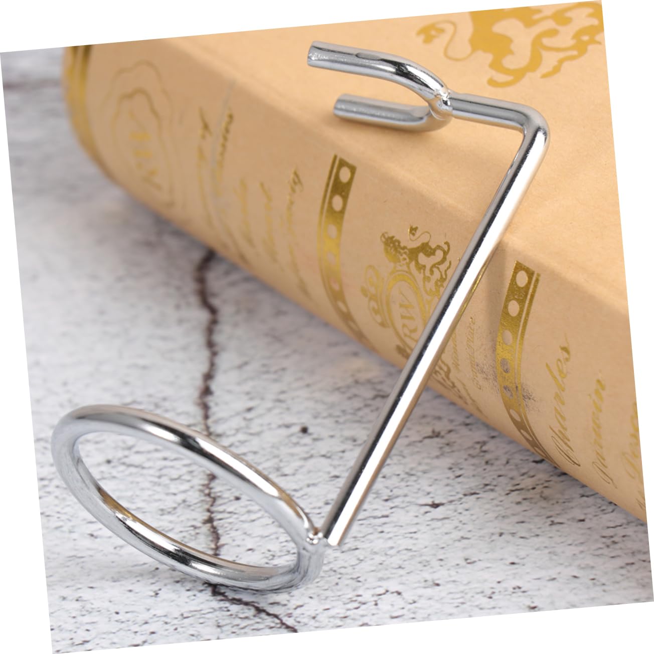 HAPINARY Double Safety Razor Stand Heavy Duty Shaving Rack Brush Holder Razor Stand Holder Random Pattern