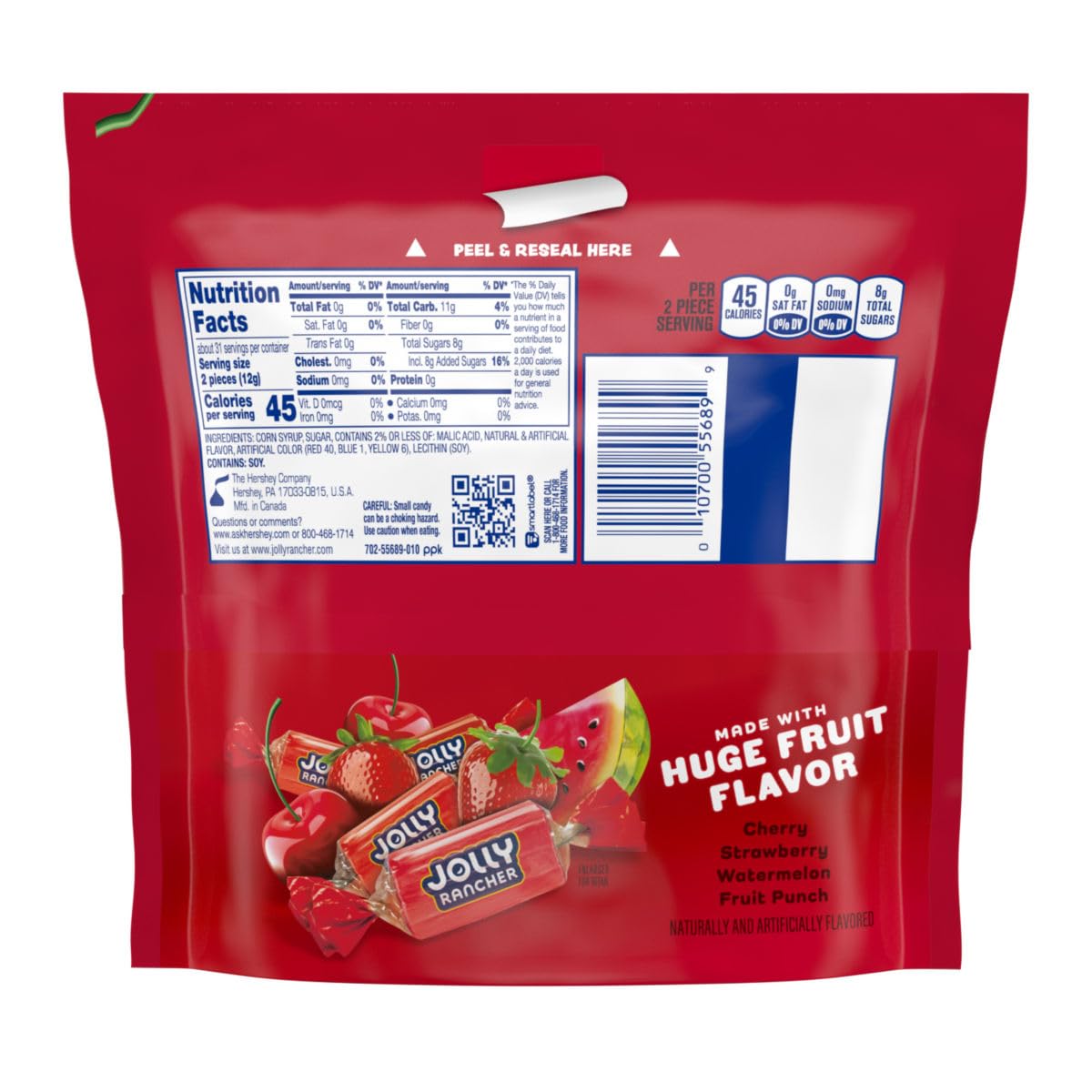 Jolly Rancher Awesome Reds - Pack of 2 - Bulk Candy - Perfect for Sharing with Others - Classic Flavors Everyone Loves