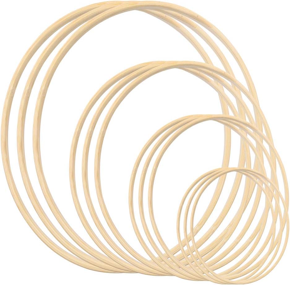 Lot De 12 Anneaux Métal Pour Macramé - 5 Cm Diamètre Extérieur - Loisirs Créatifs