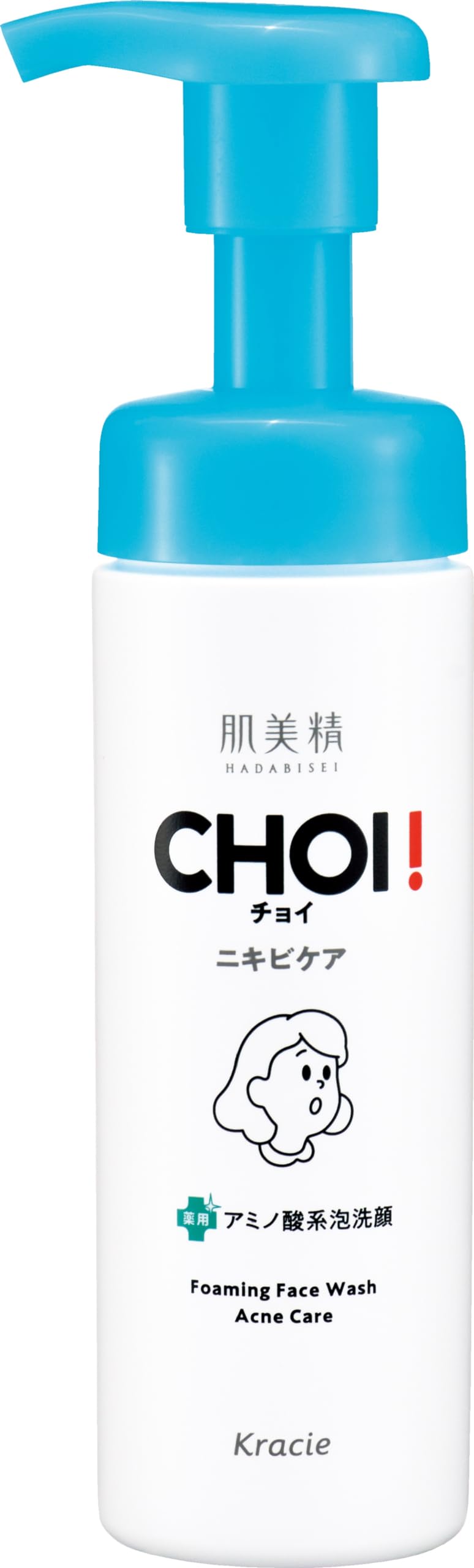 肌美精 【医薬部外品】 CHOI 泡洗顔 薬用 ニキビケア 110g | 洗顔フォーム スキンケア 肌荒れ 濃密泡 殺菌 消炎