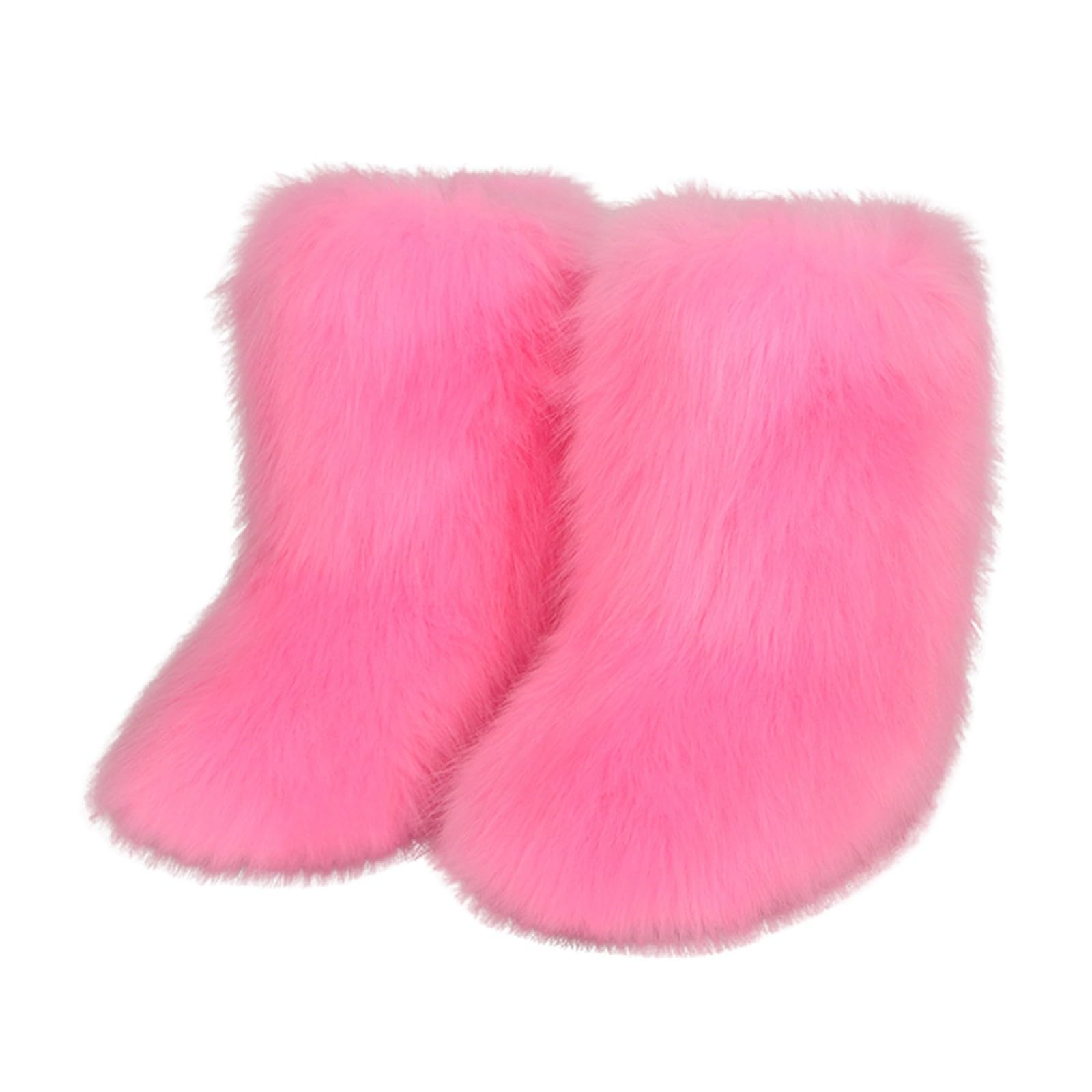 Womens Ankle Boots Booties Christmas Slip On Boots Fur Lined Warm Outdoor Shoes Wide Booties Comfort Fall Outfits