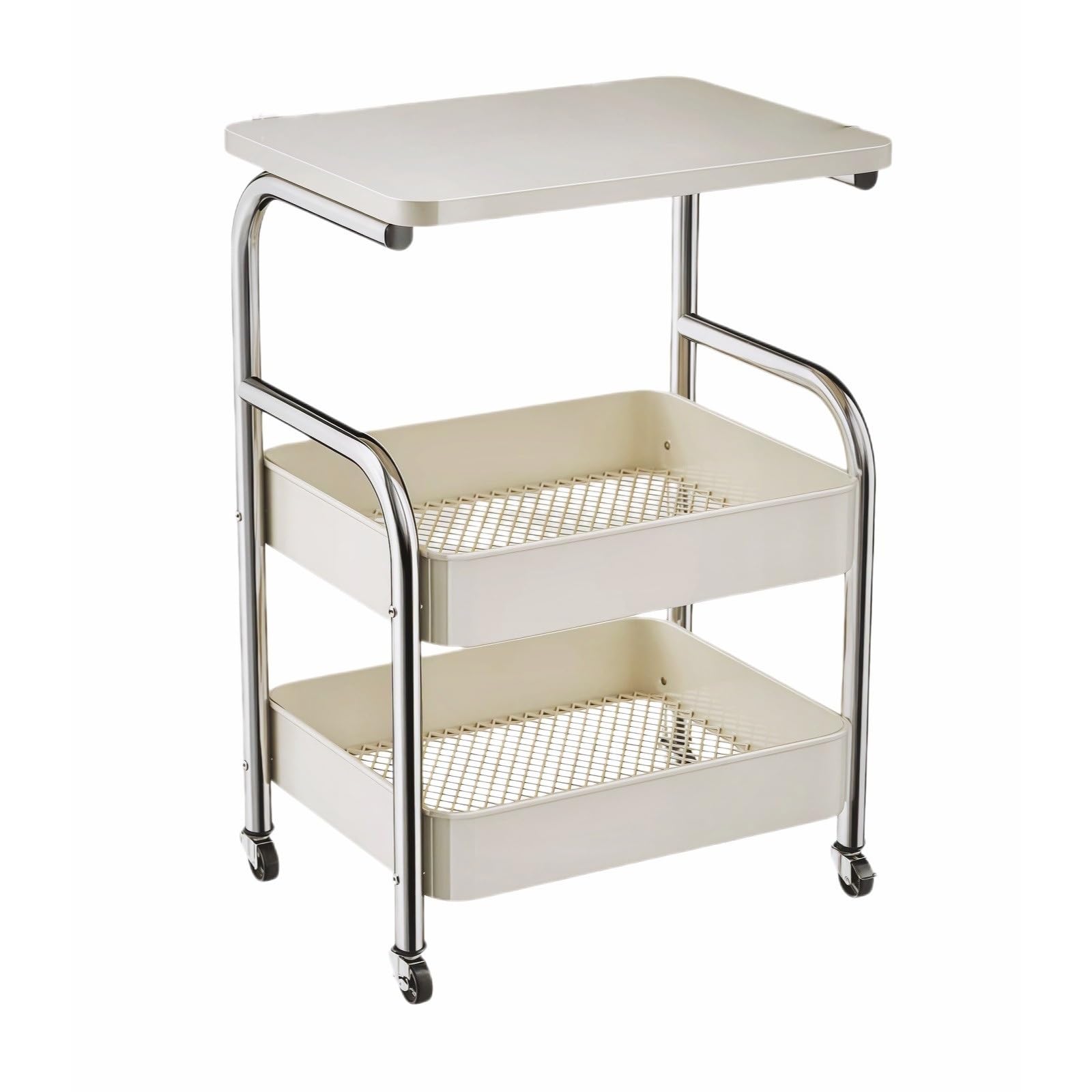 FZL02068LM Kitchen Trolley Kitchen Cart Rolling Fruit and Vegetable Basket Rack Household Storage Organizer