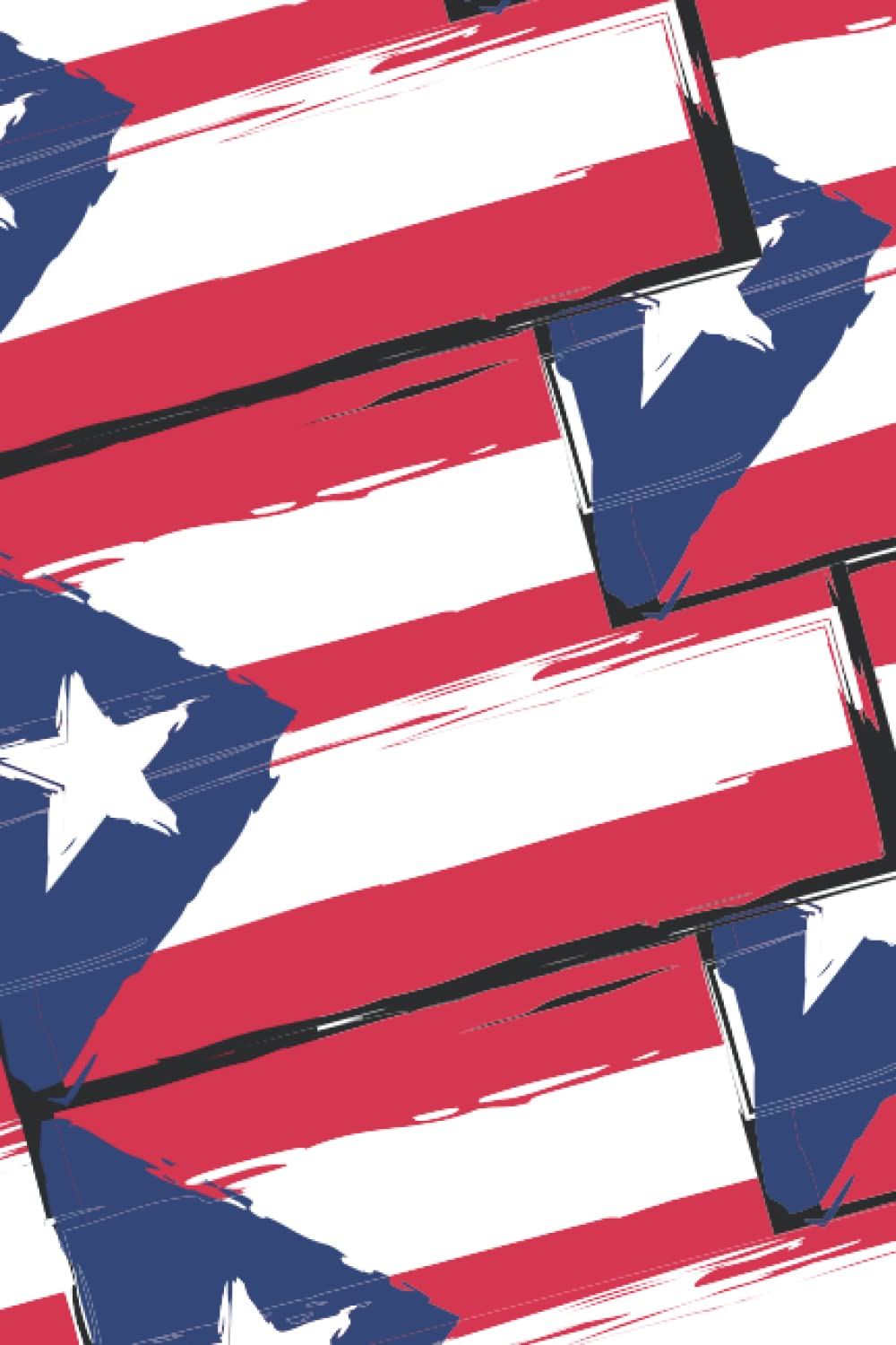 Puerto Rican Flag Notebook Journal/Puerto Rican Pride/Travel Journal/Puerto Rican Heritage Gift: 6x9, 120 Lined Pages
