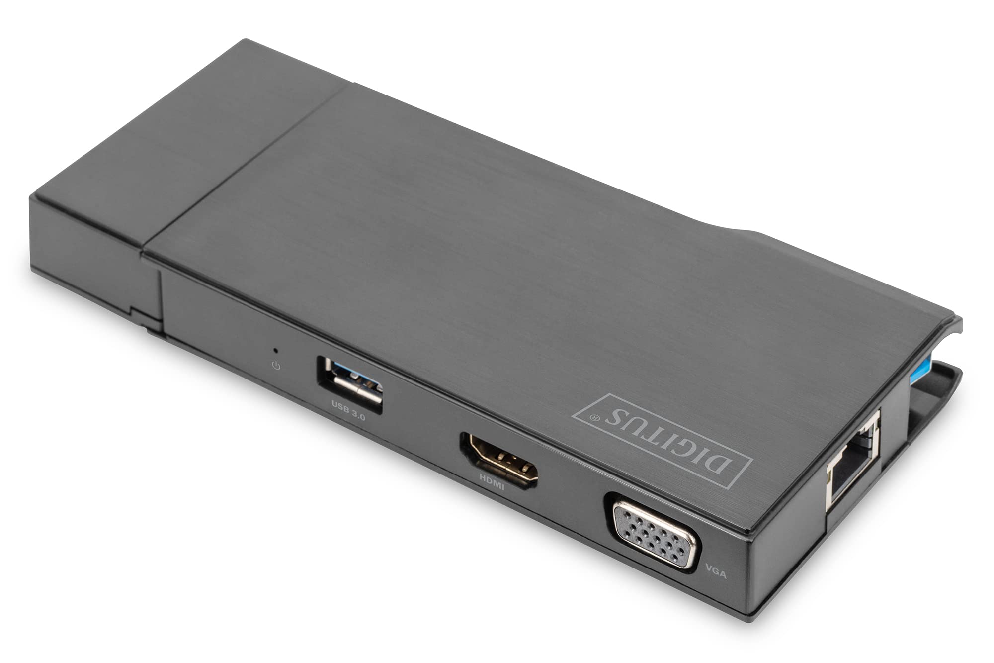 Docking Station USB-C para solucionar la falta de puertos con HDMI VGA y RJ45 8