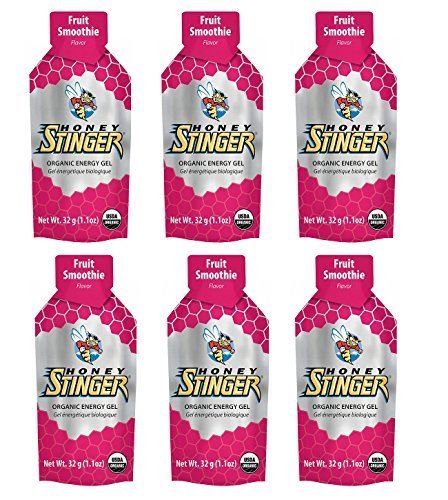 Honey Stinger Organic Energy Gel - Fruit Smoothie (6 x 1.1oz Packs) by Honey Stinger