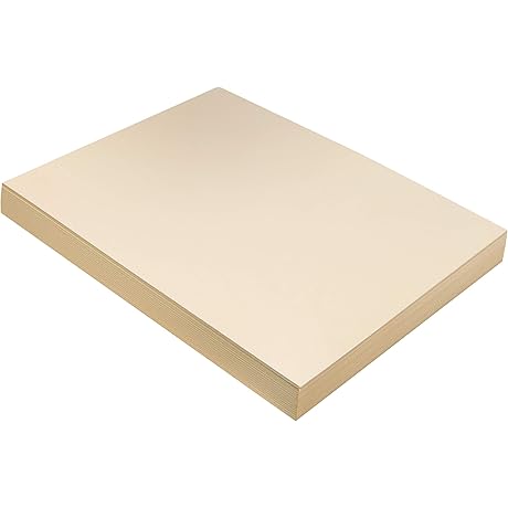 Pacon Heavyweight Manila Paper, 9x12 Inches, 50ct (5111)