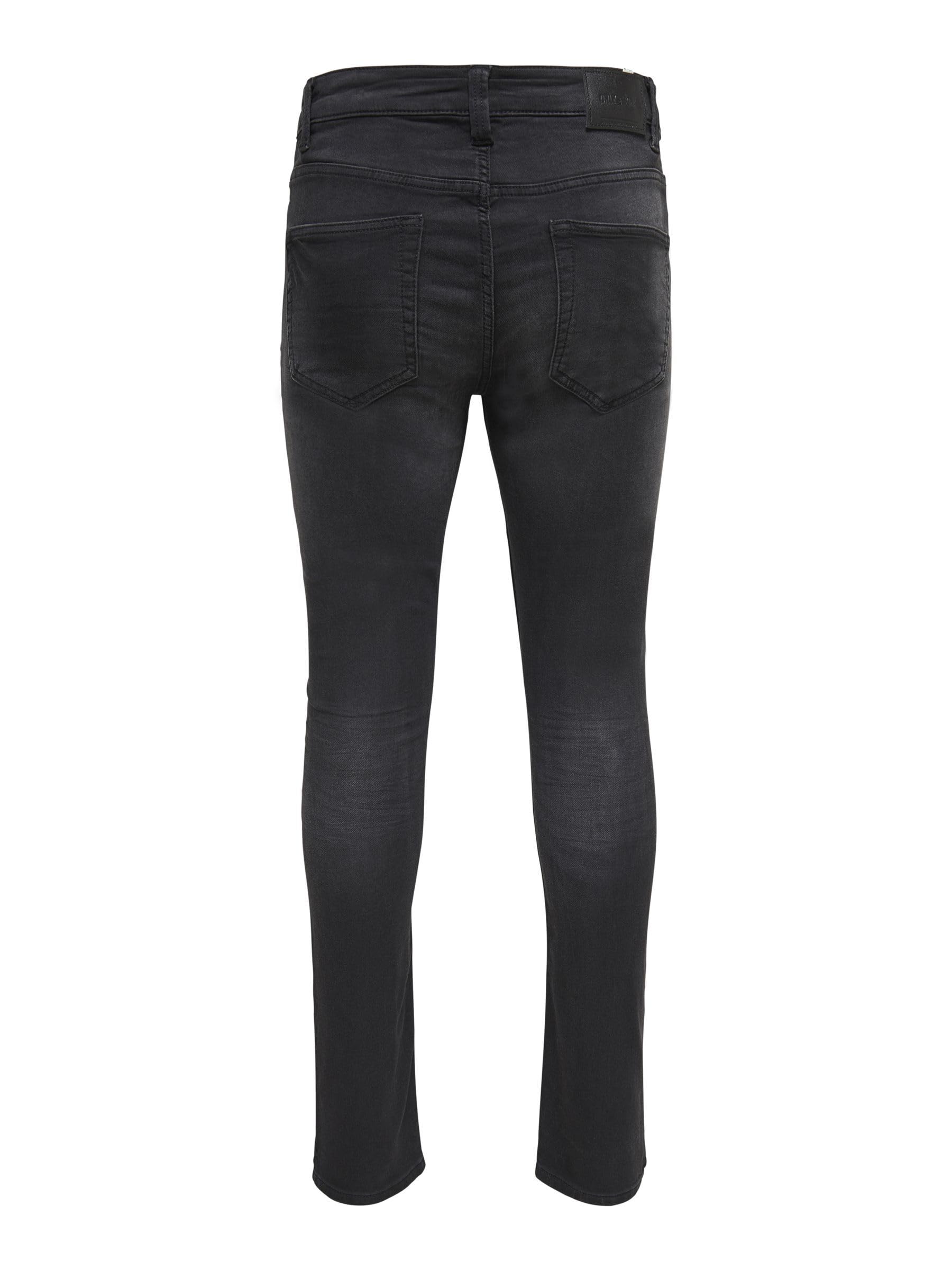 ONLY & SONS Onswarp Grey Dcc 2051 Noos Dżinsy skinny Mężczyźni