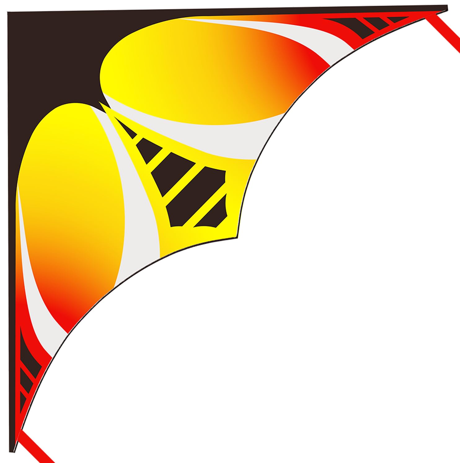 Large Delta Kites For Kids and Adults For Beach Trip Outdoor games,Perfect for Beginners,String Line Included Toys Easy To Fly Kites with Colorful Colors Tail