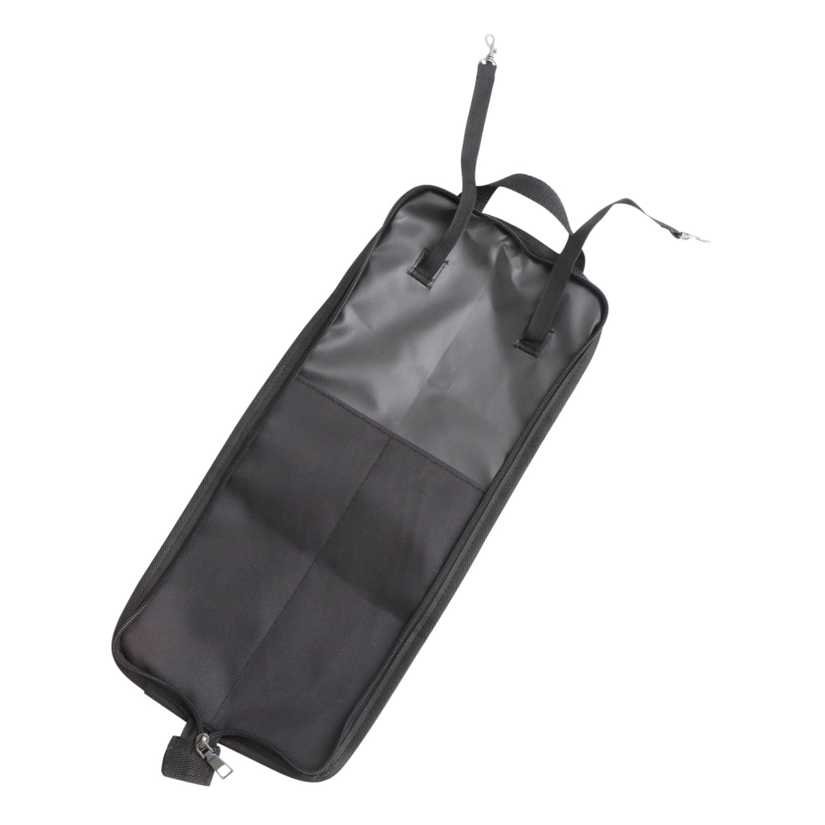 Toddmomy Portable Drum Stick Bag with Carrying Handle Durable Storage Case for Drummers and Percussion Accessories Volume Holder with Double Hooks for Quick Access Random Color